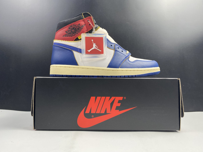 air jordan 1 retro hi nrg/un "union" - air jordan - bv1300-146