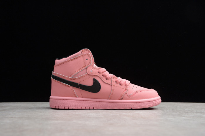 air jordan 1 kids retro high pink 555112-601