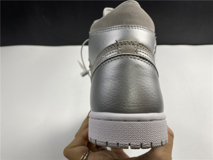 air jordan 1 japan neutral grey metallic silver dc1788-029 (with special box)