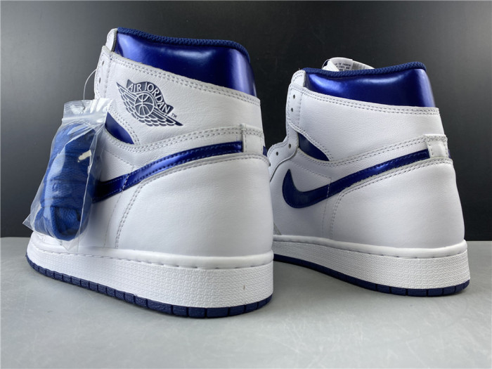 jordan 1 retro high og "metallic navy" 555088-106