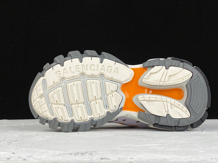 bl tess s. gomma trek low sneakers cream orange h903p080